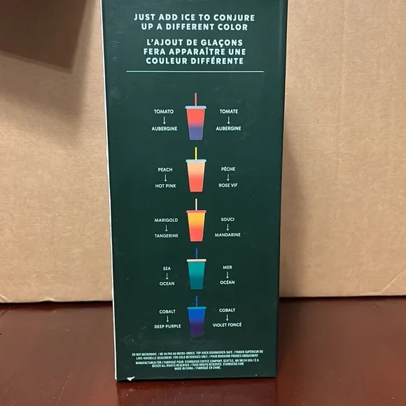 Starbucks - 2020 Color Changing Reusable Cold Cups - NWT - Picture 2 of 3